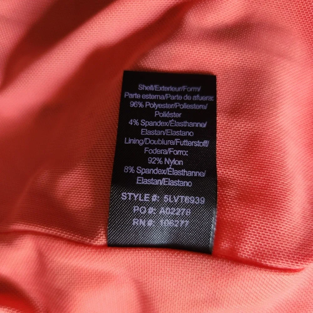 HALE BOB Lulie Jersey Dress Small Animal Print Mixed Media Red Orange NWT $238 - Picture 9 of 10